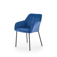 CHAIR K 305, DARK BLUE / BLACK